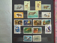 Отдается в дар Фауна на почтовых марках.
