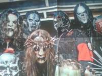 Отдается в дар Постер с группой Slipknot