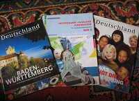 Отдается в дар Дар о Германии: учебные пособия, книга, карта