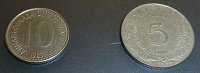 Отдается в дар Монеты, Югославия