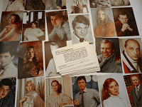 Отдается в дар Советские открытки с актерами
