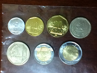 Отдается в дар Монеты Перу 2013 г.