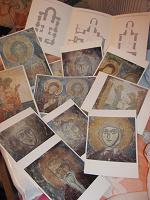 Отдается в дар редкий набор открыток (белорусские фрески)