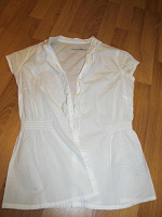 Отдается в дар Белая блузка Seppala