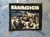 Отдается в дар Нашивка «Rammstein»