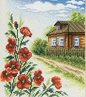 Отдается в дар Cхема для вышивания крестиком (+ ниточки и канва)