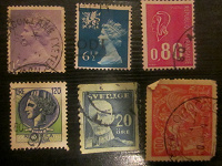 Отдается в дар почтовые марки разной тематики