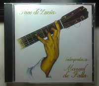 Отдается в дар CD Paco de Lucia interpreta a Manuel de Falla