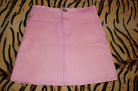 Отдается в дар Розовая джинсовая юбка
