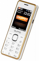 Отдается в дар Мобильный телефон Qumo push 242 dual Gold