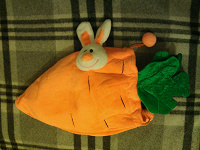 Отдается в дар Детский мешок-игрушка «Морковка с зайцем»