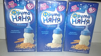 Отдается в дар Жидкие кашки Фруто няня.