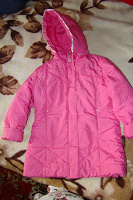 Отдается в дар Куртка утепленная девочке 5-6-7 лет.