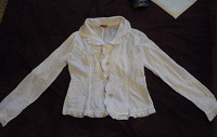 Отдается в дар блузка белая 44 размер