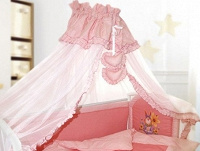 Отдается в дар Балдахин в детскую кроватку (розовый)
