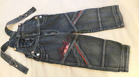 Отдается в дар Отличный джинсовый комбинезон на 104-110 см