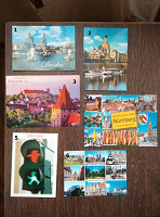 Отдается в дар открытки из разных городов Европы