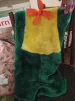 Отдается в дар карнавальный костюм жабуляка или крокодильчика на малыша от 1 года