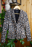 Отдается в дар пиджак леопардовый Mango.