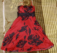 Отдается в дар Шикарное красное платье + болеро