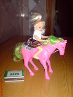 Отдается в дар кукла на коне