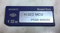 Отдается в дар Карта памяти Memory Stick (MS) 32 mb