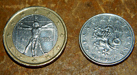 Отдается в дар Евро и чешская крона