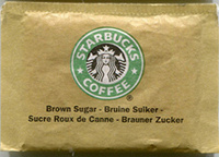 Отдается в дар Сахар starbuсks coffee