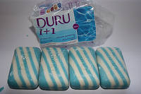 Отдается в дар мыло туалетное DURU с морскими минералами+увл.крем