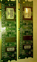Отдается в дар Память SDRAM 64 Мбт 2 линейки