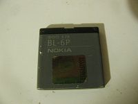 Отдается в дар Аккум Nokia BL-6P (Nokia 6500, 7900)