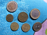 Отдается в дар Еврики монетки