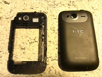 Отдается в дар запчасти к телефону HTC
