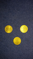 Отдается в дар Монеты 10 рублей Юбилейные 3 шт.