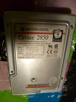 Отдается в дар ЖД WD 853,6 Mb