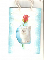 Отдается в дар Подарок калнндарно-открыточный котик.