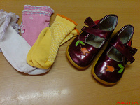 Отдается в дар лаковые туфельки для малышки р. 15 ( 23)