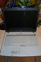 Отдается в дар Ноутбук Acer aspire 7720Z «17». Не работает. В «починку» или на зап. части.