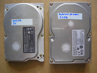 Отдается в дар Старые жесткие IDE диски