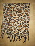 Отдается в дар леопардовый шарф