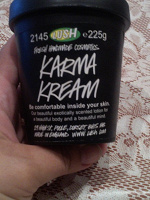 Отдается в дар Lush Karma Kream — крем для тела