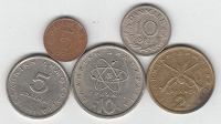 Отдается в дар Монеты Греции и Дании+ марки Мира