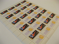 Отдается в дар Марки «Годовщина первого полёта человека в космос» 1962 год (полный лист)
