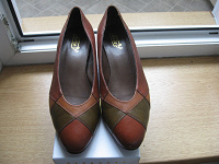 Отдается в дар туфли-лодочки, кожа, разм.38,5-39,5