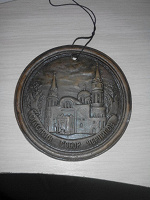 Отдается в дар Сувенирная тарелочка из Чернигова (керамика)