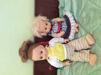 Отдается в дар Две советские куклы.