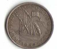 Отдается в дар Монета «Португалия»
