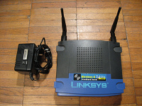 Отдается в дар Wi-Fi роутер Linksys