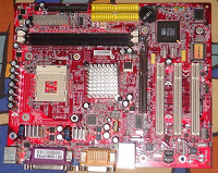Отдается в дар Материнская плата MSI MS-7005 Ver: 2