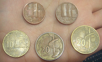 Отдается в дар Монетки Азербайджана